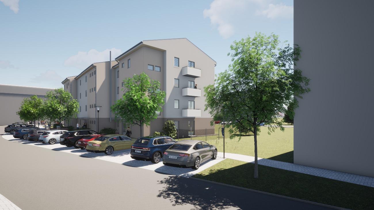 Vizualizace bytového domu Vizualizace bytového domu